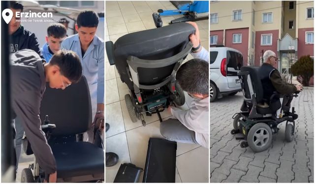 Erzincan’da Vefa Eli Akülü Sandalyelere Uzandı (VİDEO)