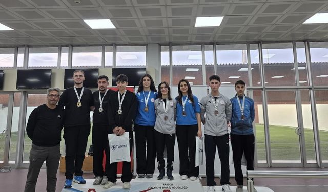 Havalı Silahlar Müsabakalarında Erzincanlı Sporculardan Büyük Başarı