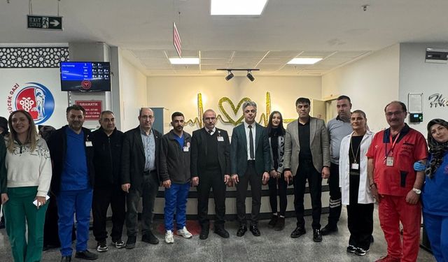 Başhekim Kuyrukluyıldız Personel ve Hastalarla Birebir Görüştü