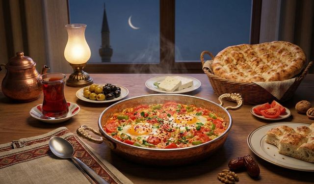 Sahurun Vazgeçilmezi: Bol Domatesli Menemen