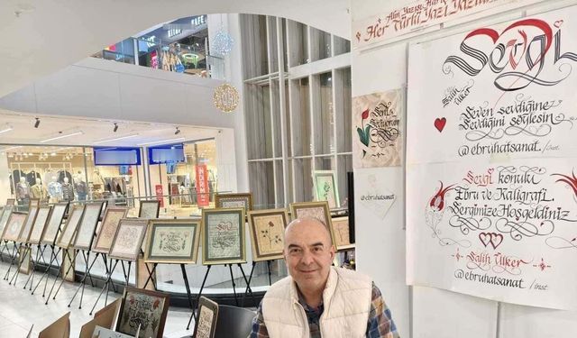 Aşk ve Sanat Buluşması: Ebru ve Kaligrafi Sergisi Açılıyor