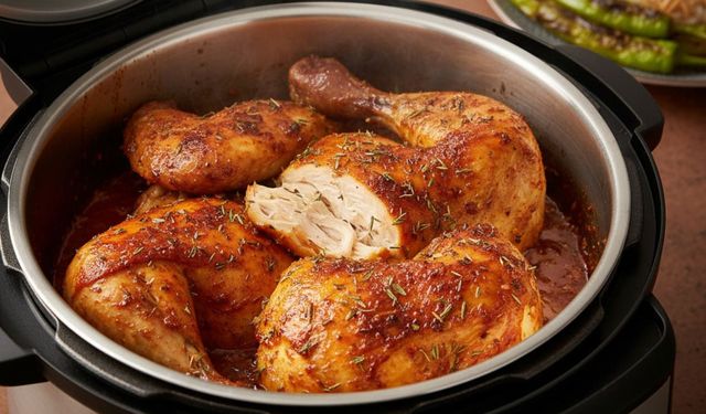 Akşama Nar Gibi Kızarmış, Lokum Kıvamında Tavuk Tandır!