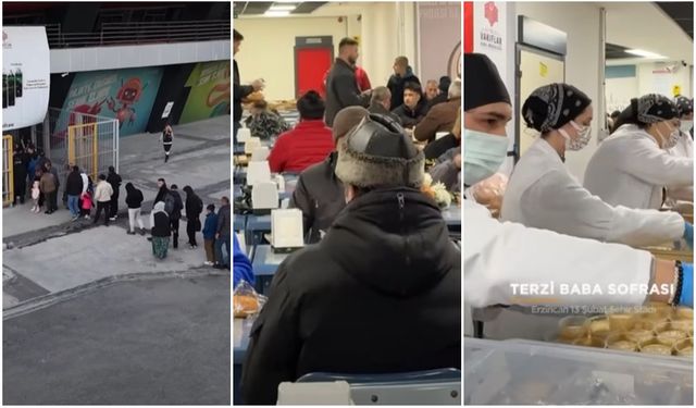 Terzibaba Sofrası’nda 700 Kişilik İftar (VİDEO)