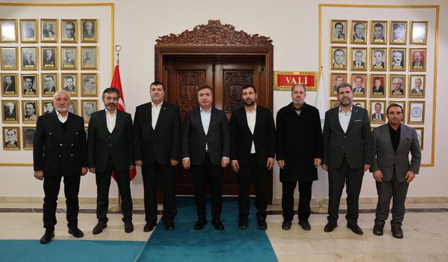 STK Platformu’ndan Vali Aydoğdu’ya Ziyaret