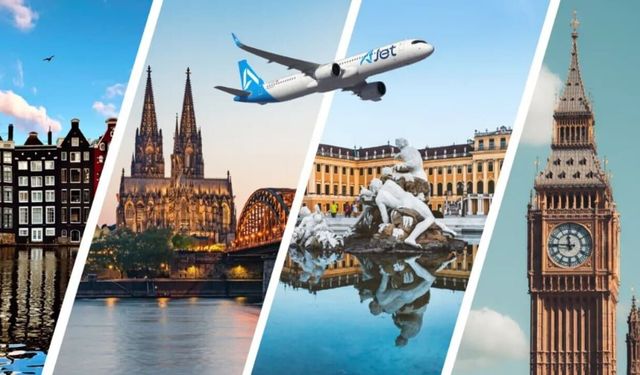 Ajet Yurt Dışı Uçuşlarında İndirim Başlattı!