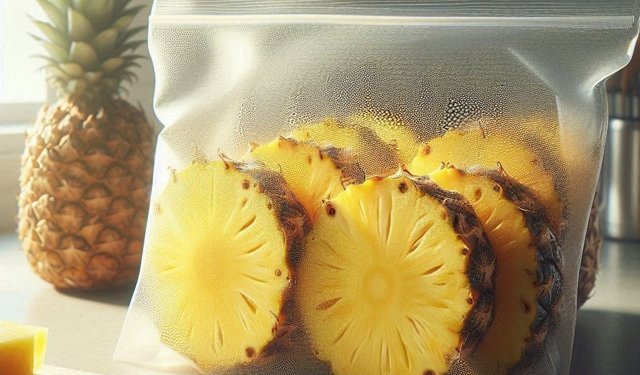 Ananası Buzlukta Saklamanın Püf Noktaları: 6-12 Ay Tazeliğini Korur