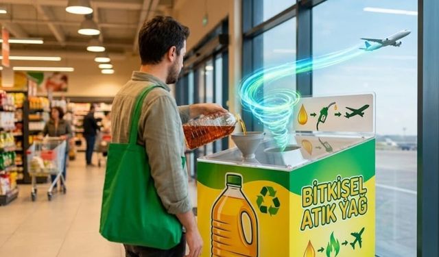 Marketlerde Yeni Dönem: Atık Yağlar Uçak Yakıtı Olacak