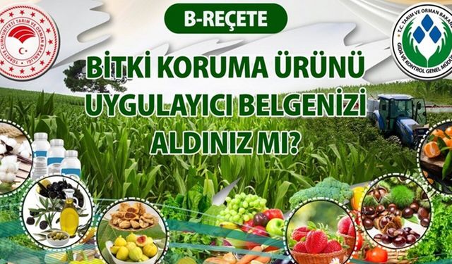Erzincanlı Çiftçilere B-Reçete Uyarısı
