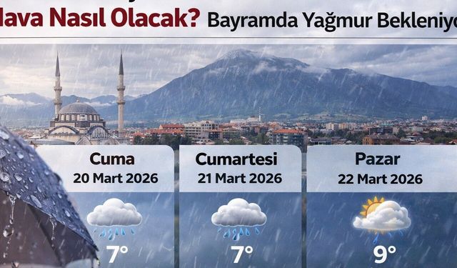 Ramazan Bayramı’nda Erzincan’da Hava Nasıl Olacak? Bayramda Yağmur Bekleniyor