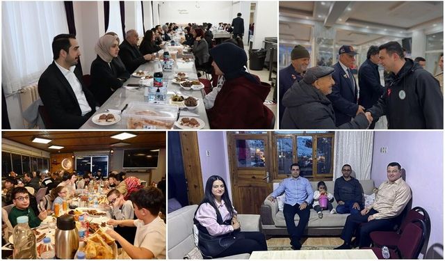 Erzincan İlçelerinde Birlik Sofraları Kuruldu