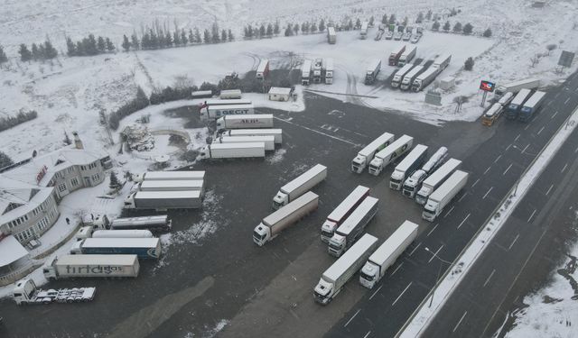 Erzincan'da  Kar Yağışı  Etkili Oluyor (VİDEO)