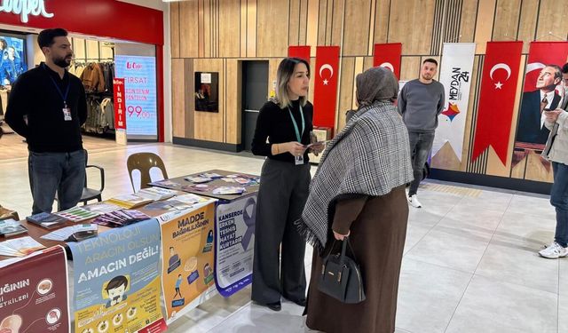 Erzincan’da Kolorektal Kanseri Farkındalık Standı Kuruldu