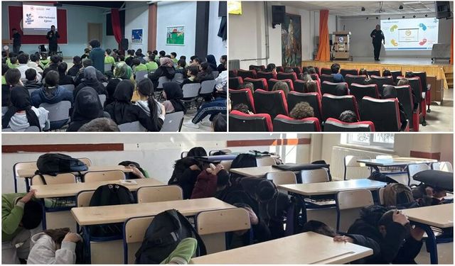 Erzincan’da Okullarda Deprem Eğitimi Seferberliği