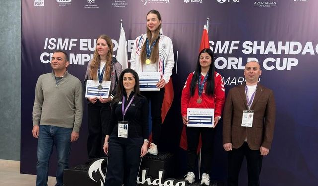 Erzincanlı Sporcular Dağ Kayağı Avrupa Şampiyonası’nda Kürsüye Çıktı