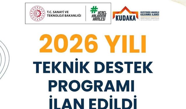 2026 Yılı Teknik Destek Programı İçin Başvurular Alınmaya Başladı