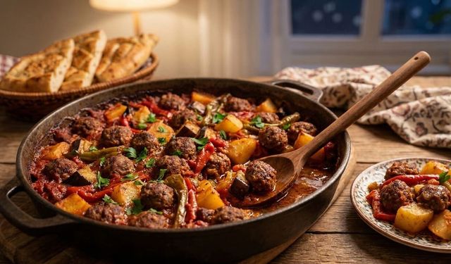 İftara, Lokanta Usulü Dokunuş: Sebzeli Misket Köfte