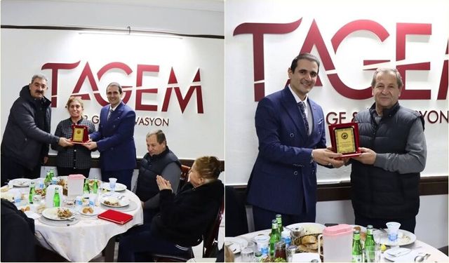 Mesai Arkadaşlarından Emekli Personele Anlamlı Uğurlama