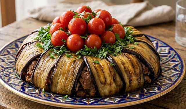 İftar sofrasına: Patlıcan kapama!