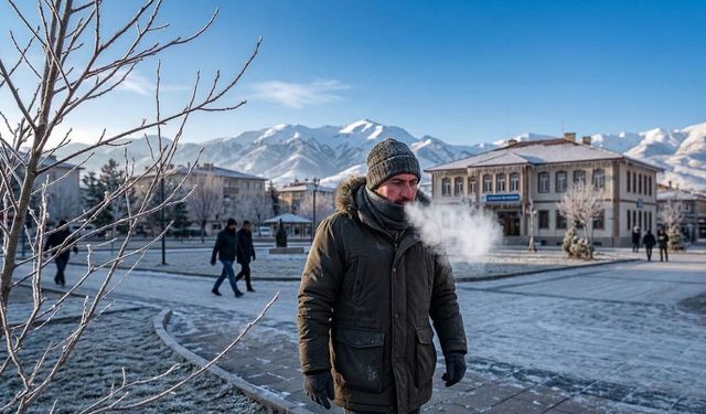 Dondurucu Soğuklar Erzincan'da Etkisini Sürdürecek!