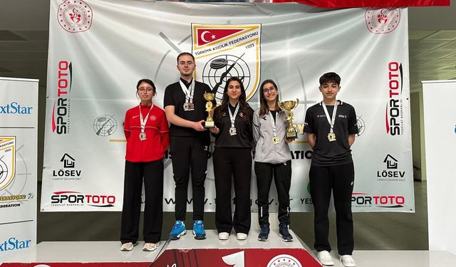 Erzincanlı Sporculardan Havalı Silahlar Coşkun Abiş Kupası’nda Büyük Başarı