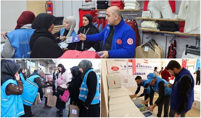TDV Erzincan’dan İyilik Seferberliği: Çocuklara Ramazan Hediyesi, Lübnan’daki Mültecilere Yardım