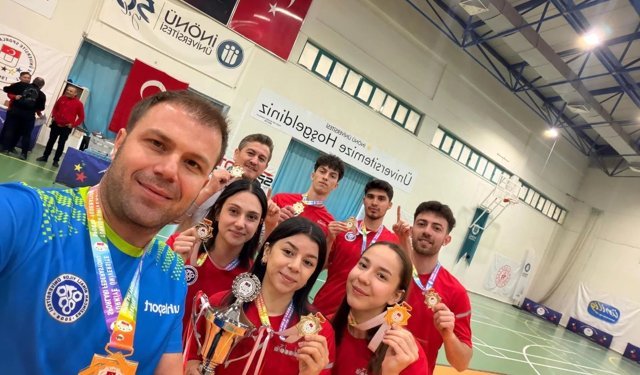 EBYÜ’den Tarihi Başarı: 10. Kez Üst Üste Türkiye Şampiyonu