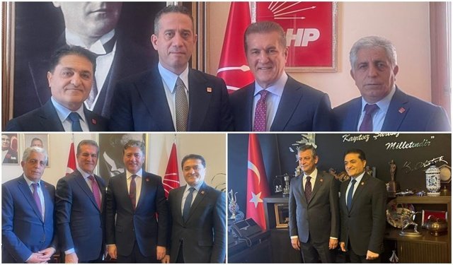 Erzincan Heyetinden CHP Genel Merkezine Ziyaret