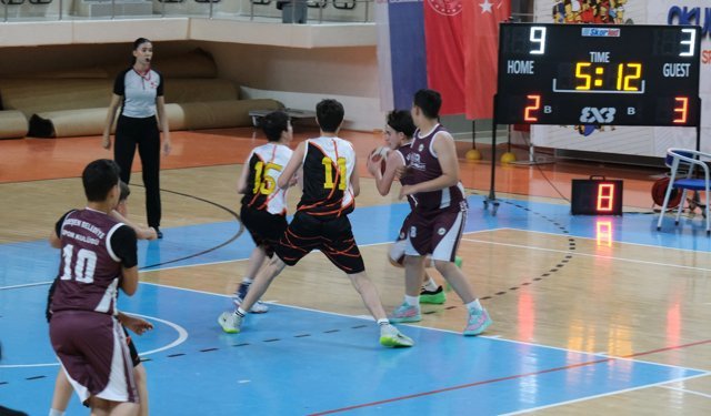 Erzincan’da 3x3 Basketbol Heyecanı