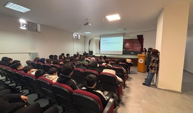 Erzincan’da Öğrencilere Bağımlılıkla Mücadele Eğitimi