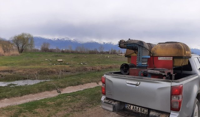 Erzincan’da Sivrisineklerle Mücadele Başladı