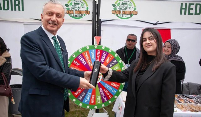 Yeşil Kampüs Festivali Renkli Görüntülere Sahne Oldu