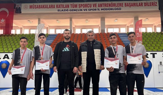 Genç Dartçılar Erzincan’ı Gururlandırdı