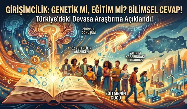 Girişimcilik Genetik Bir Kod mu, Yoksa Öğrenilebilir Bir Sanat mı?