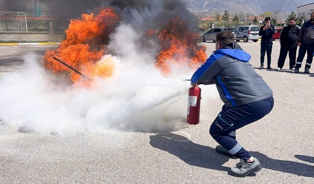 İtfaiyeden Hayati Yangın Eğitimi