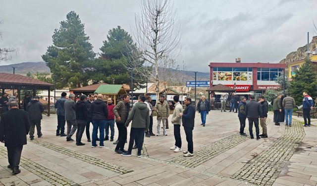 Kemah’ta şehitler için anma programı