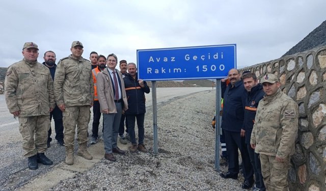 Kemaliye’de “Avaz Geçidi” Resmen Kullanılacak