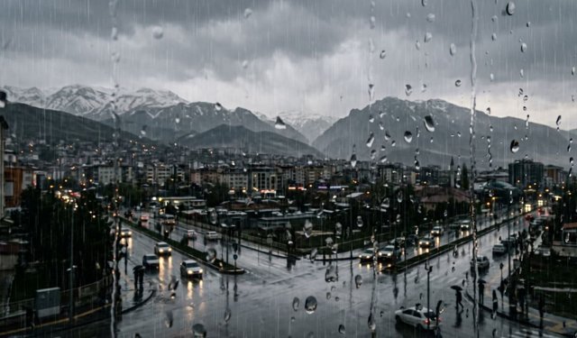 Hafta Sonu İçin Erzincan'a Yağış Uyarısı