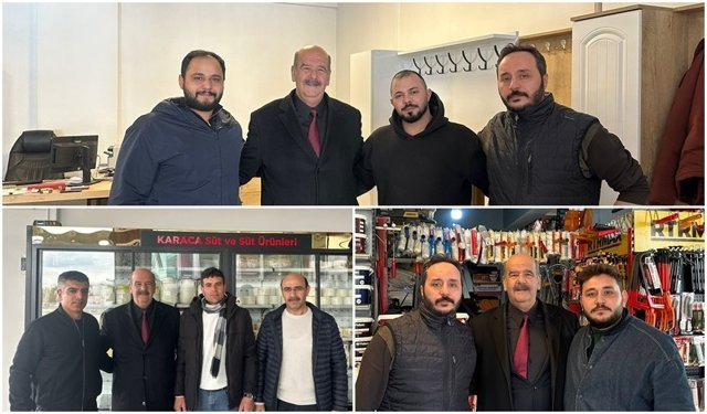 Süleyman Tan’dan Esnaf Ziyaretleri