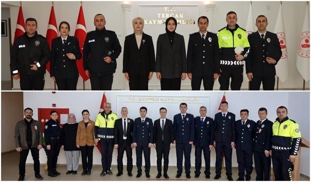 Polis Haftası Ziyaretleri Sürüyor