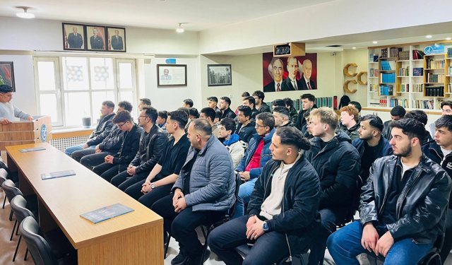 Ülkü Ocakları Erzincan’da Kırsal Kalkınma ve Su Bilinci Semineri