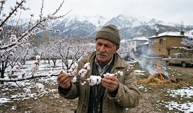 Hafta sonu kar bekleniyor: Erzincan'da zirai don alarmı!