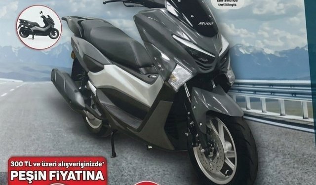 A101’de Maxi Scooter 59.990 TL’den Satışta