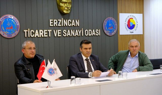 Erzincan Ekonomi Toplantısı Oy Birliğiyle Tamamlandı