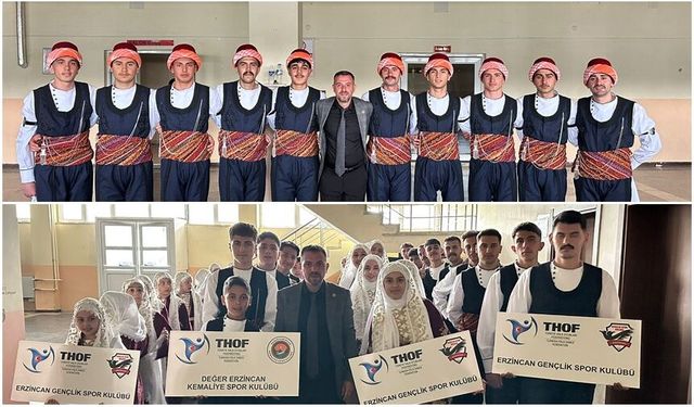 Erzincan Halk Oyunlarında Bölgeyi Salladı!