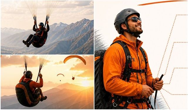 Erzincan Semalarında Adrenalin Rüzgarı