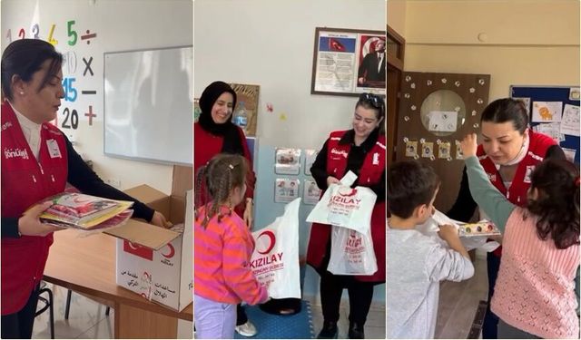 Erzincan'da Çocukların Yüzünü Güldüren Sürpriz