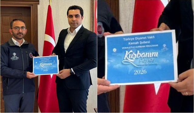 Kaymakam Kurban Bağışında Bulundu