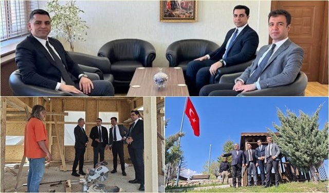 Vali Yardımcıları Kemah’ta Çalışmaları İnceledi