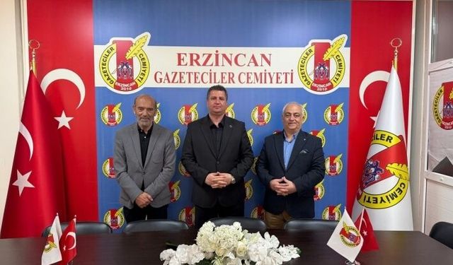 Serdar Demirci’den Erzincan Basınına Veda Ziyareti