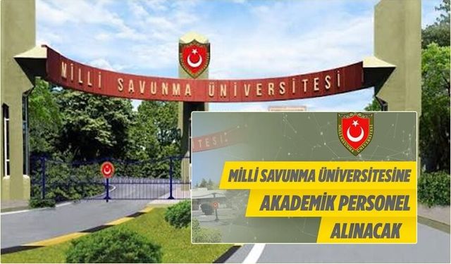 Akademisyen Adaylarına Çağrı; MSÜ Sivil Kaynaktan Akademisyen Alacak